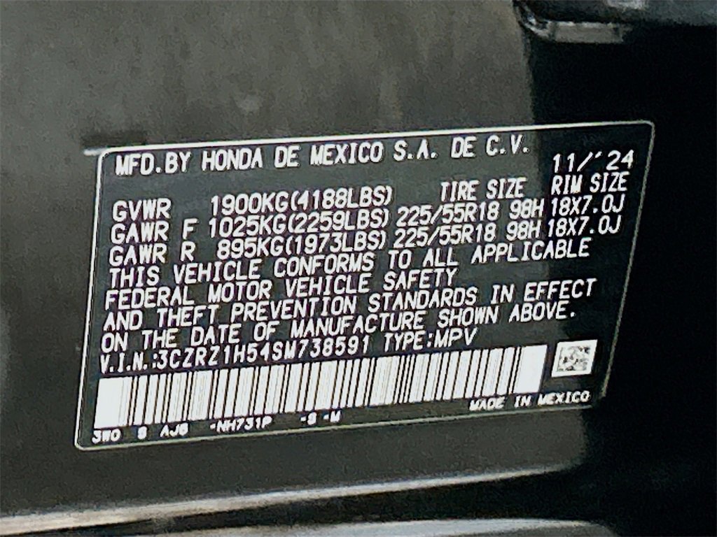 Used 2025 Honda HR-V Sport image 28