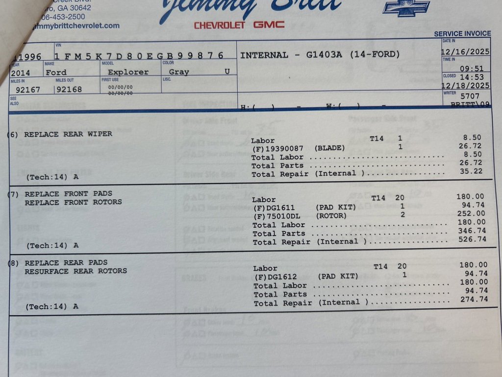 Used 2014 Ford Explorer XLT w/ Equipment Group 202A image 21