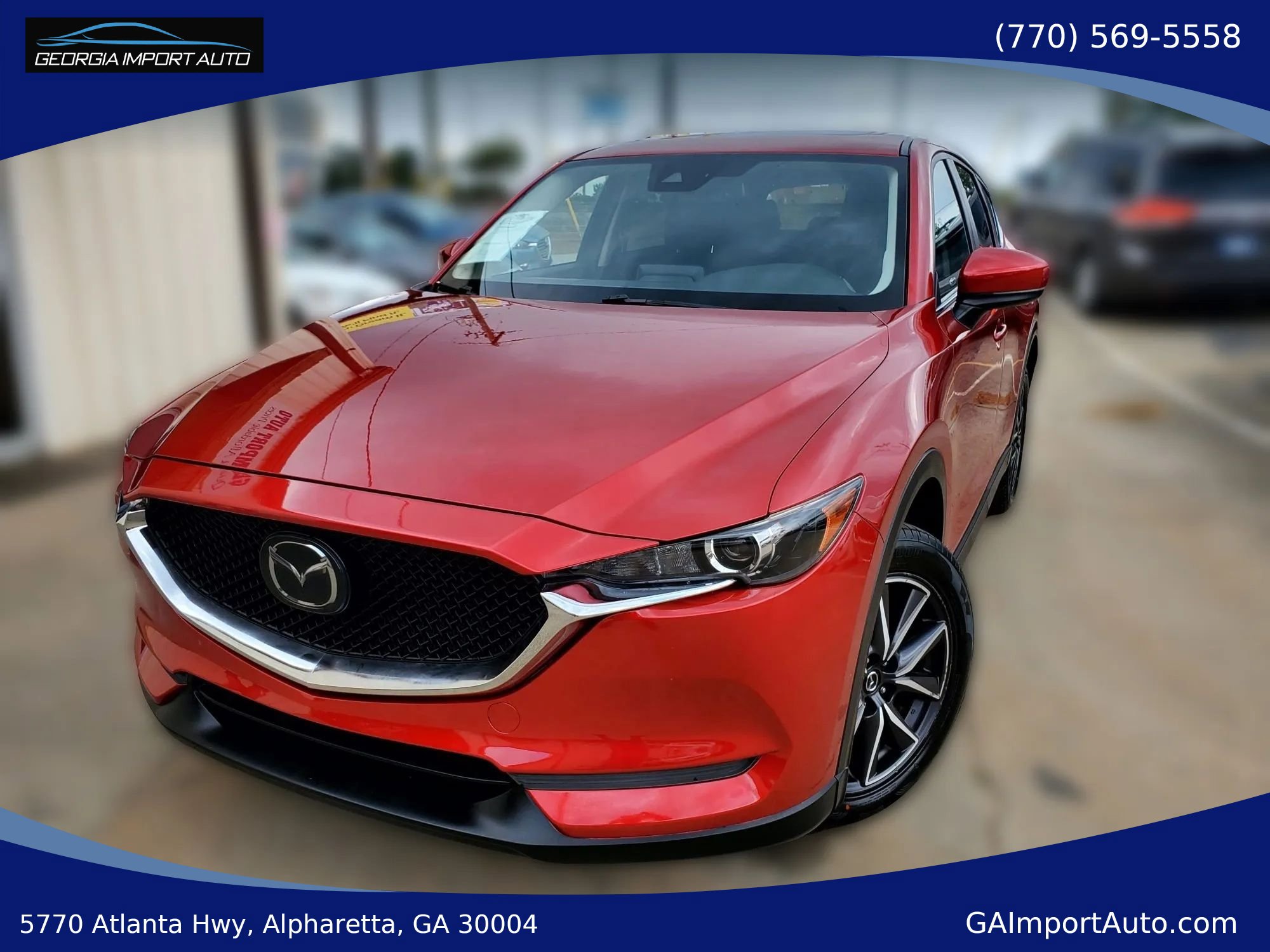 Used 2018 MAZDA CX-5 Touring w/ Preferred Equipment Package AWD/4WD image 1