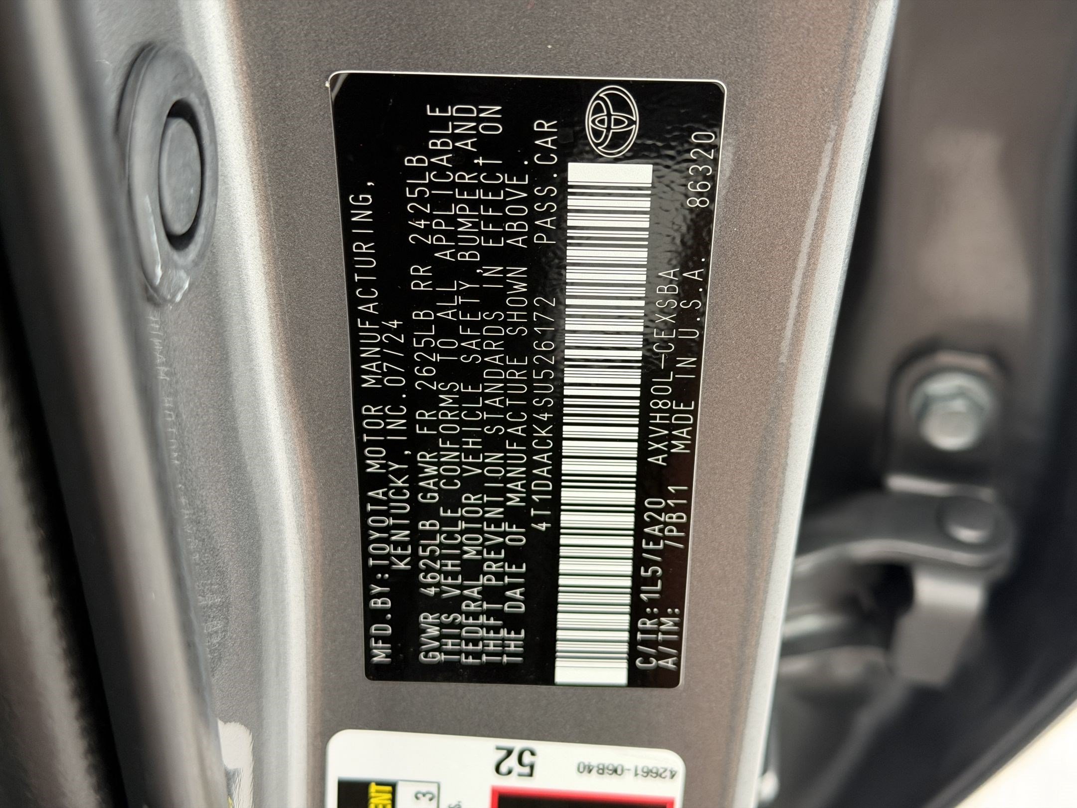 Used 2025 Toyota Camry SE FWD image 24
