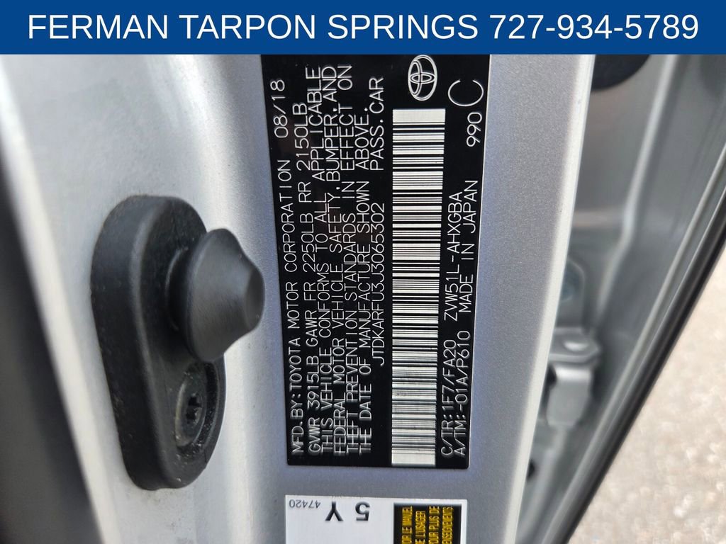 Used 2018 Toyota Prius Four Touring image 20