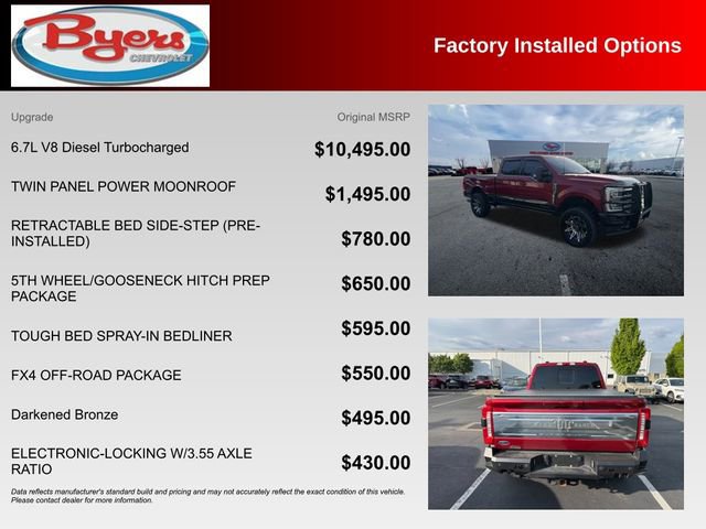Used 2025 Ford F350 King Ranch AWD/4WD image 10