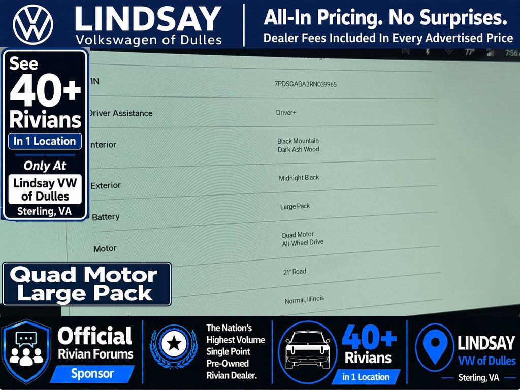 Used 2024 Rivian R1S Adventure AWD/4WD image 24