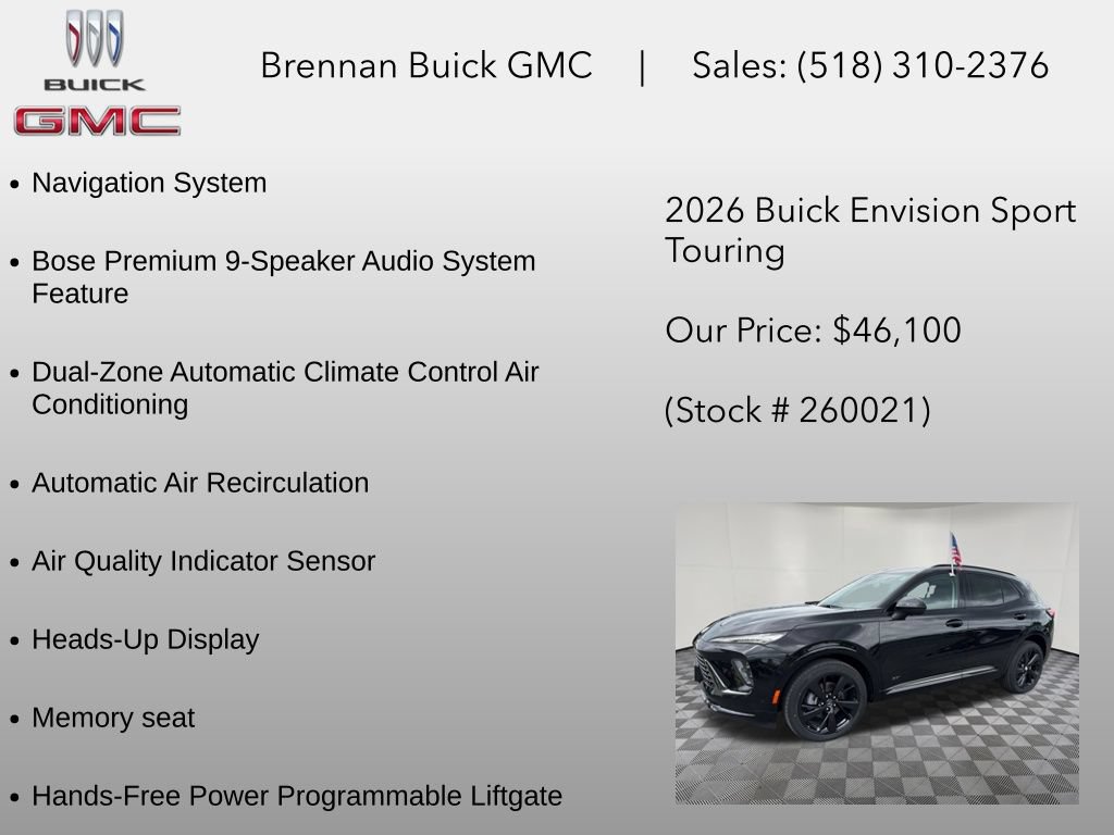 New 2026 Buick Envision Sport Touring AWD/4WD image 12