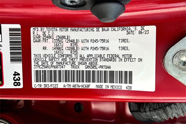 Used 2023 Toyota Tacoma SR5 image 32