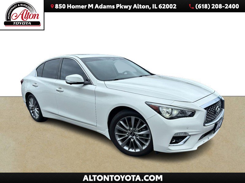 Used 2023 INFINITI Q50 Luxe w/ Cargo Package RWD image 1