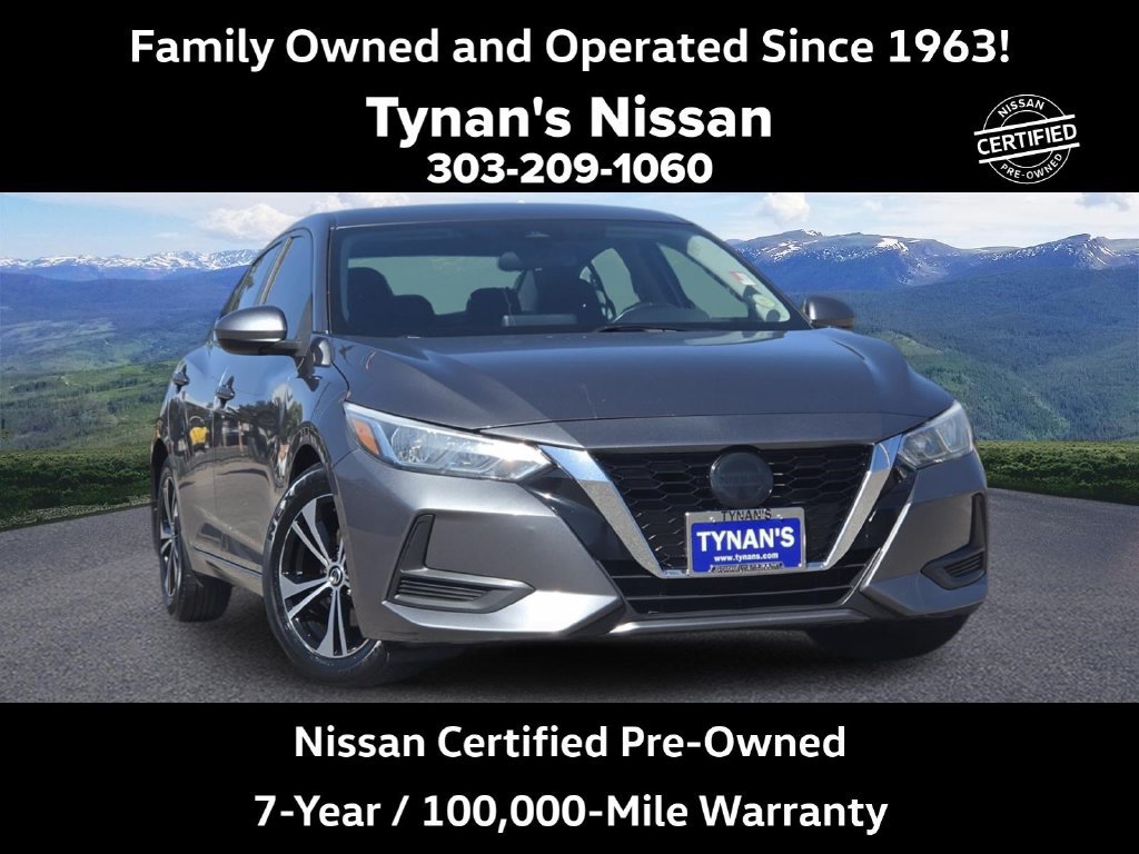 Certified 2022 Nissan Sentra SV