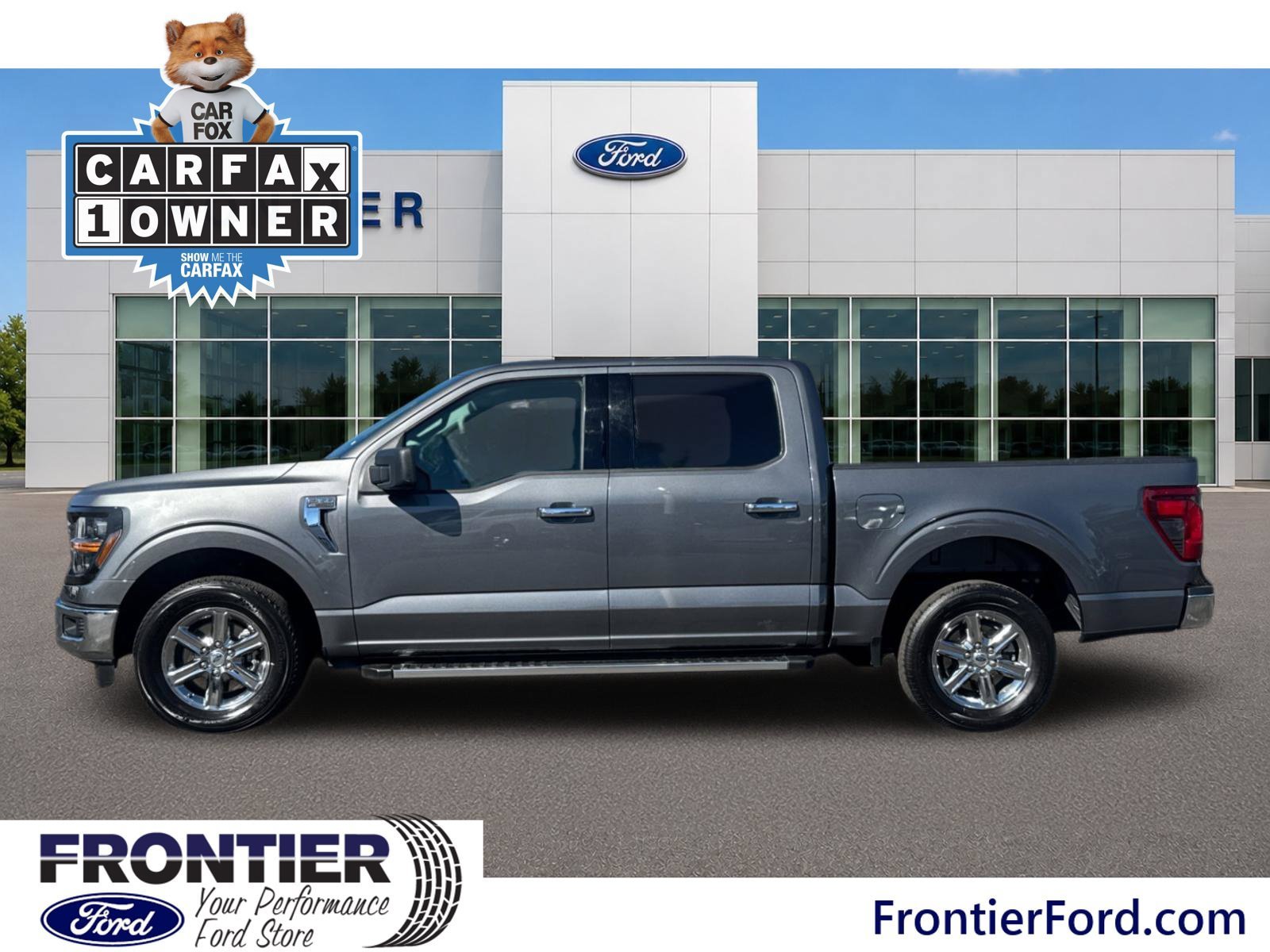 Certified 2025 Ford F150 XLT w/ Equipment Group 301A Standard RWD image 8