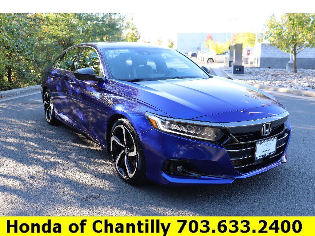 Certified 2021 Honda Accord Sport