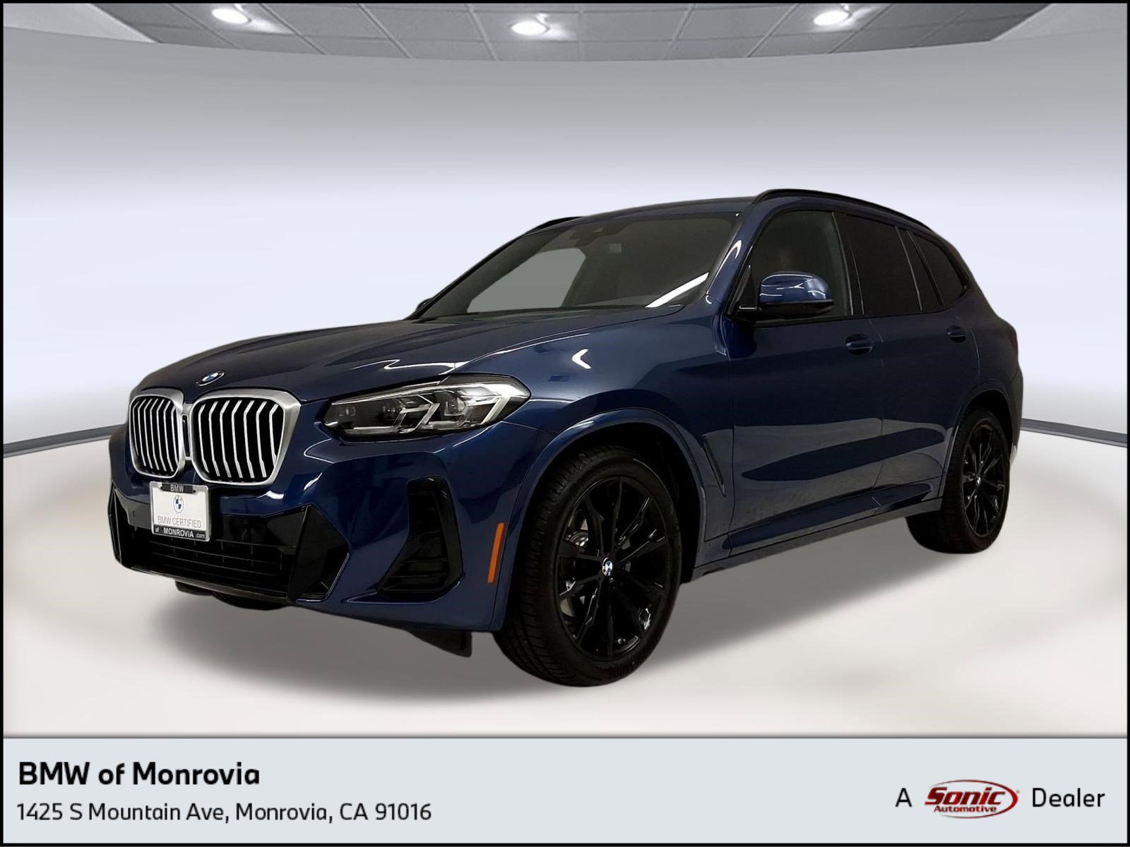 Certified 2022 BMW X3 sDrive30i w/ M Sport Package RWD image 1