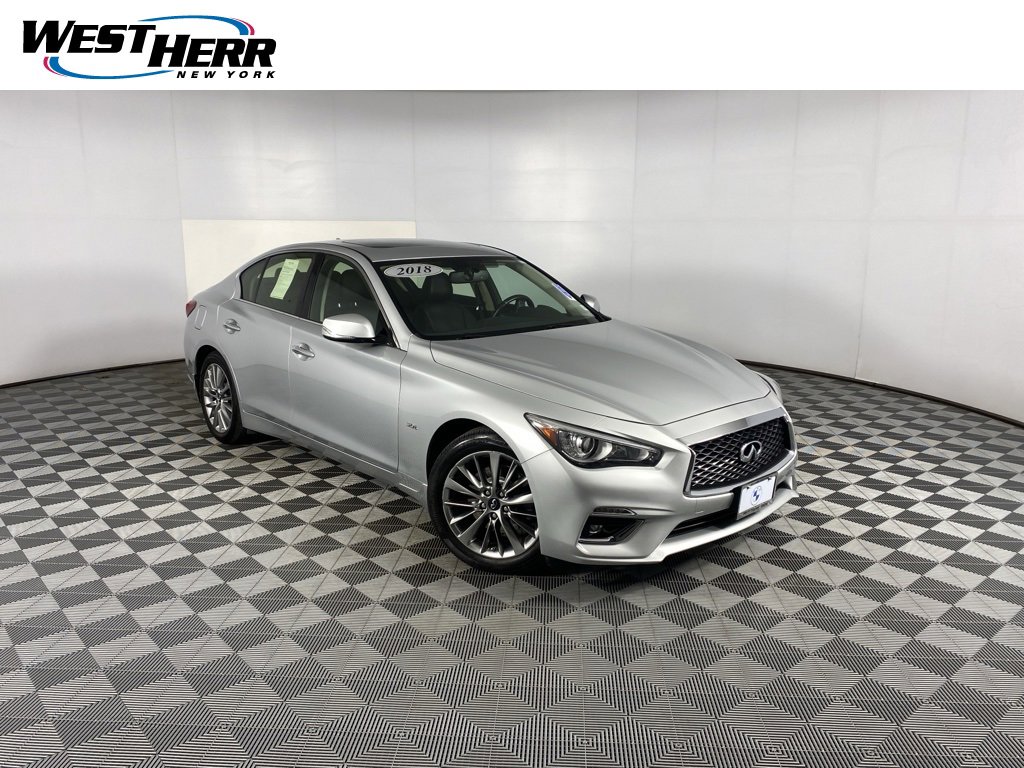 Used 2018 INFINITI Q50 Luxe w/ Essential Package (3.0T Luxe)