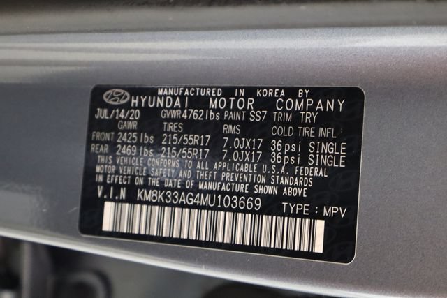 Used 2021 Hyundai Kona Limited FWD image 37