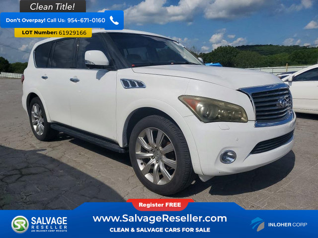 Used 2012 INFINITI QX56 4WD w/ Deluxe Touring Pkg image 5