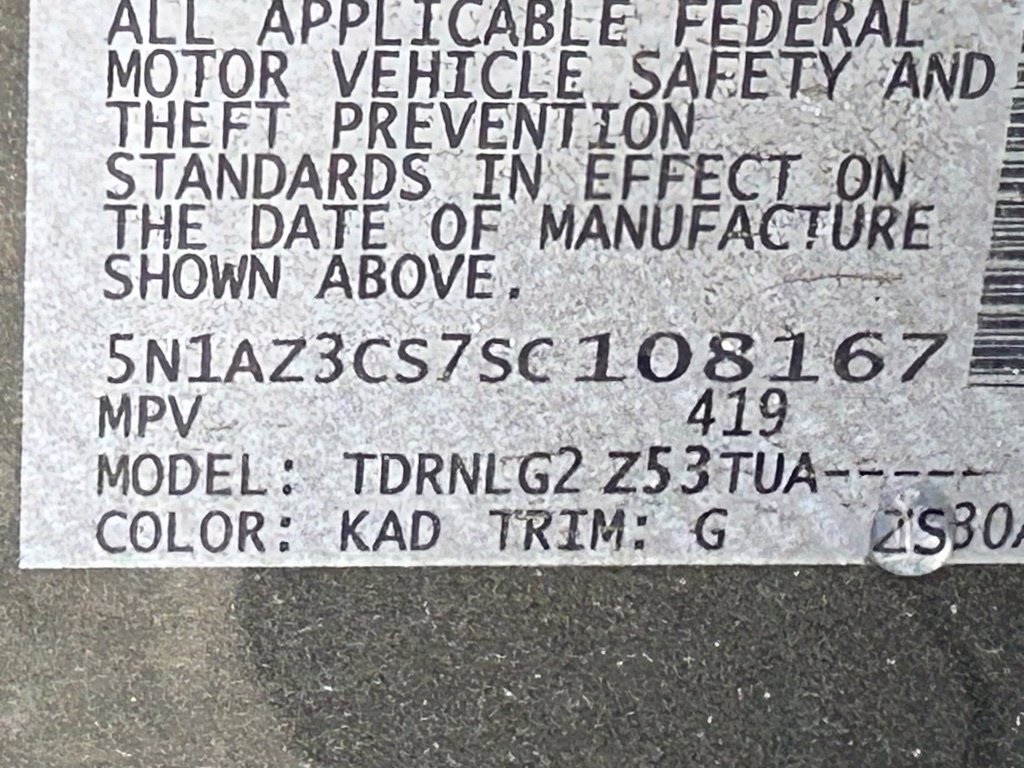 Certified 2025 Nissan Murano SL AWD/4WD image 55