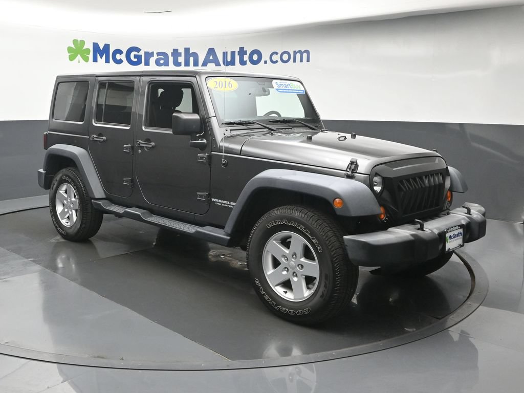 Used 2016 Jeep Wrangler Unlimited Sport w/ Quick Order Package 24S AWD/4WD image 2
