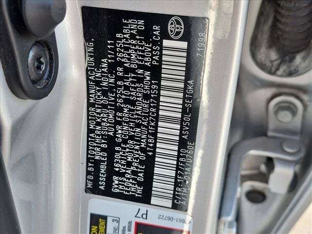 Used 2012 Toyota Camry XLE w/ Convenience Pkg FWD image 24