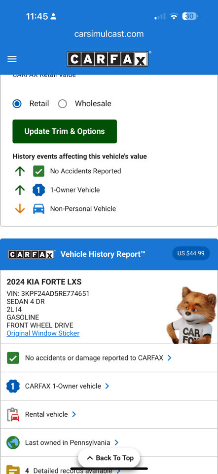 Used 2024 Kia Forte LXS FWD image 12