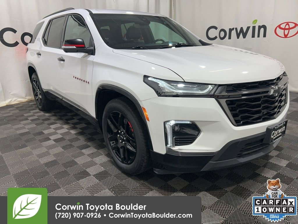 Used 2022 Chevrolet Traverse Premier w/ Redline Edition AWD/4WD image 1