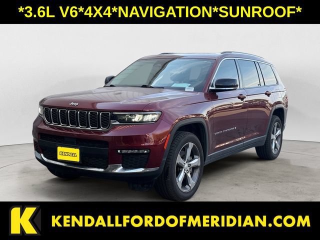 Used 2021 Jeep Grand Cherokee L Limited AWD/4WD image 1