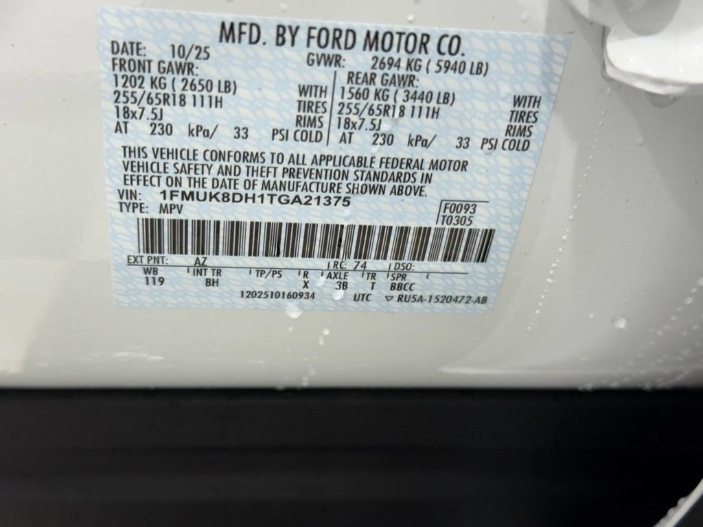 New 2026 Ford Explorer Active image 43
