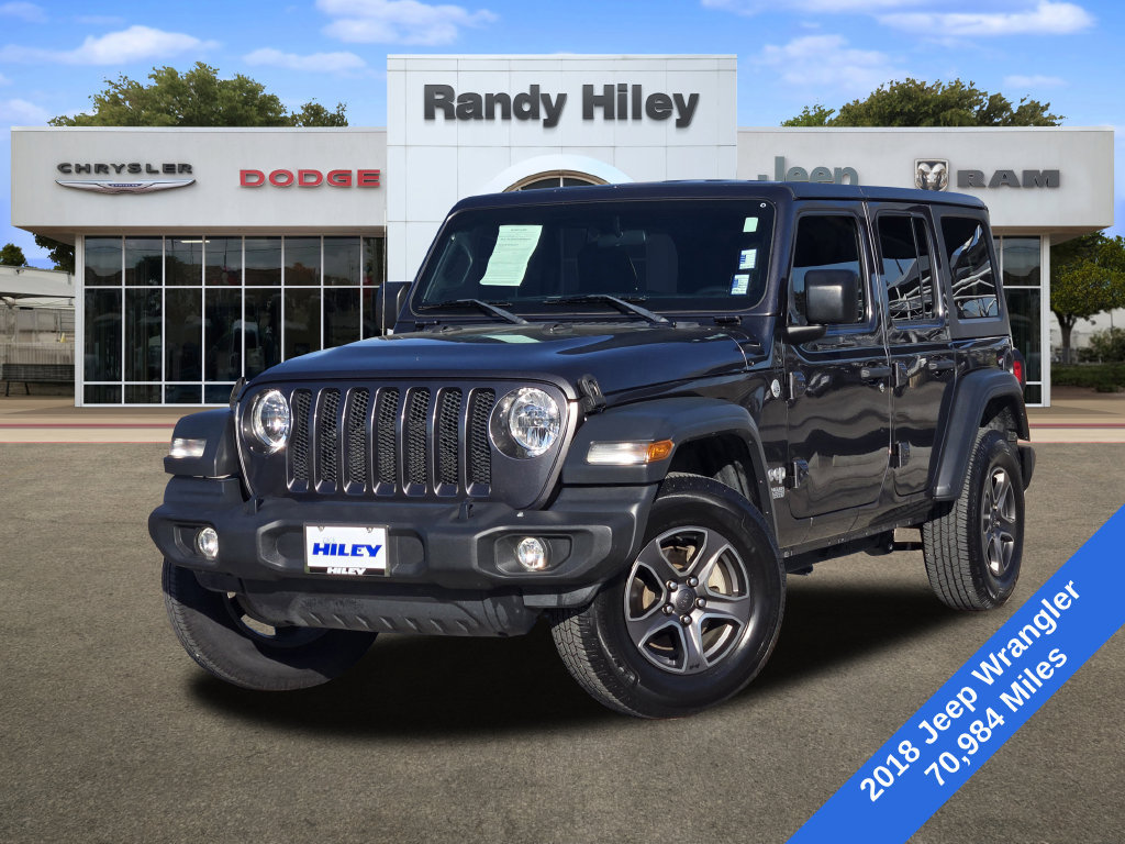 Used 2018 Jeep Wrangler Unlimited Sport S