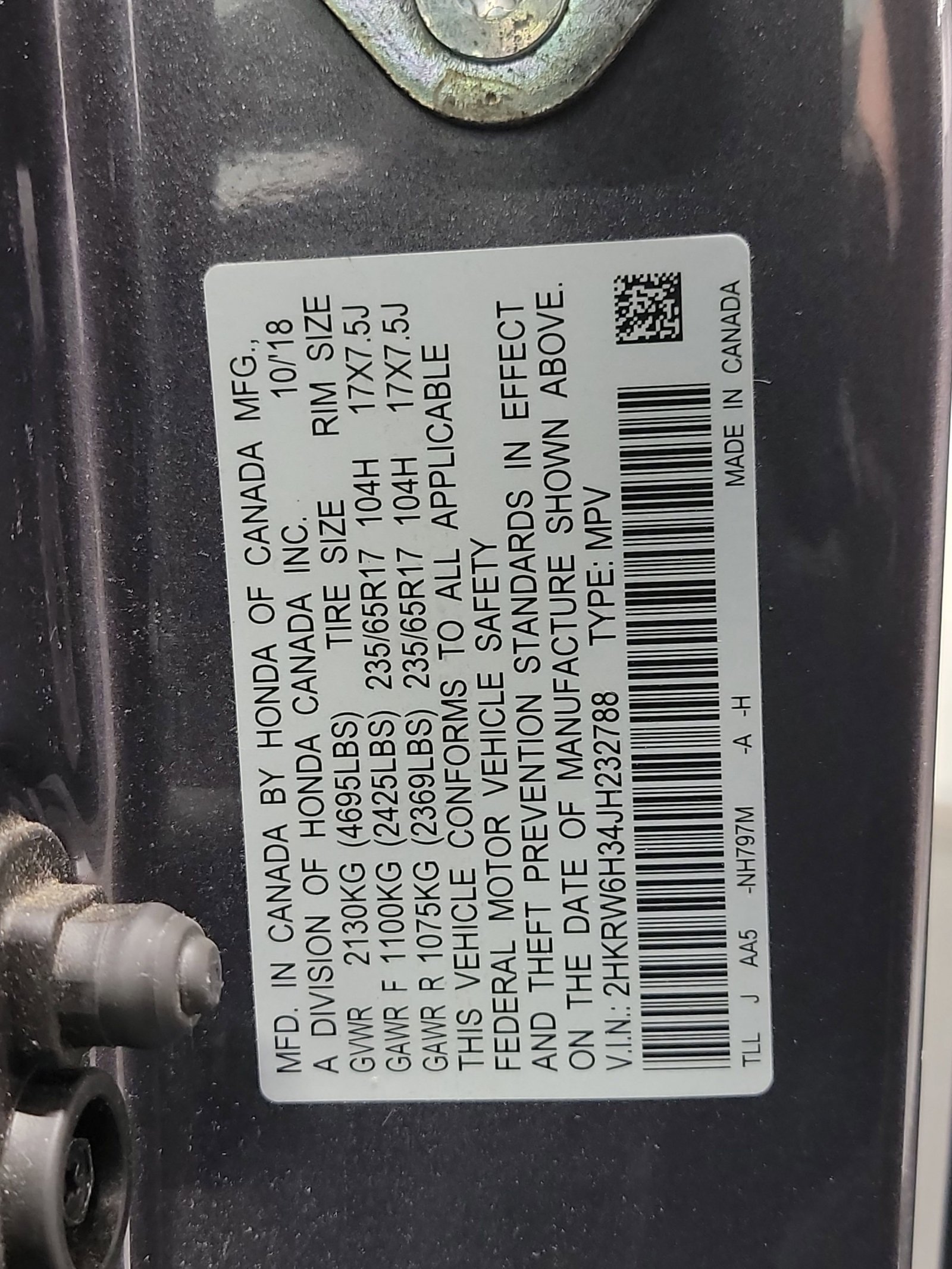 Used 2018 Honda CR-V LX image 32