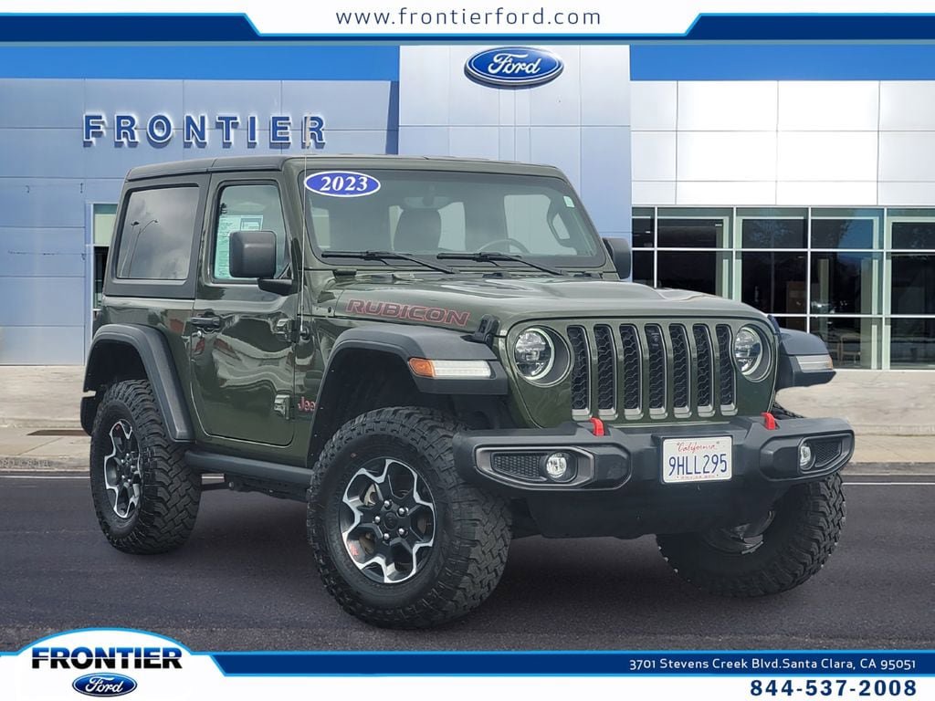 Used 2023 Jeep Wrangler Rubicon w/ LED Lighting Group image 1