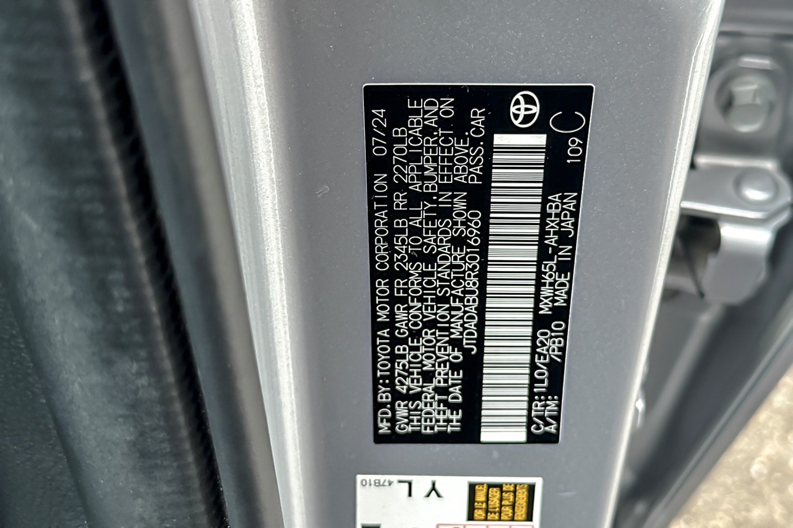 Certified 2024 Toyota Prius Limited w/ Limited Premium Package AWD/4WD image 26