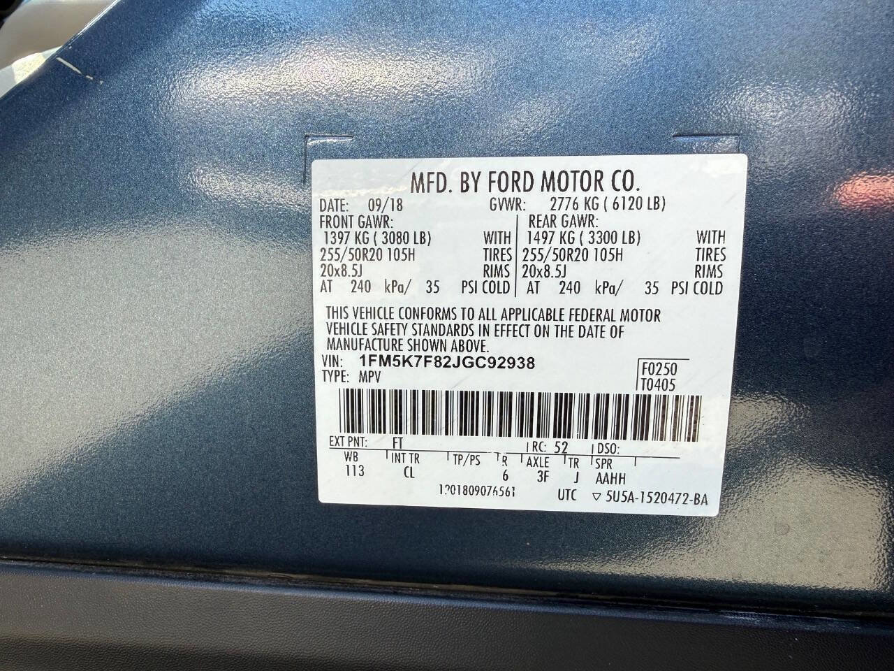 Used 2018 Ford Explorer Limited FWD image 27