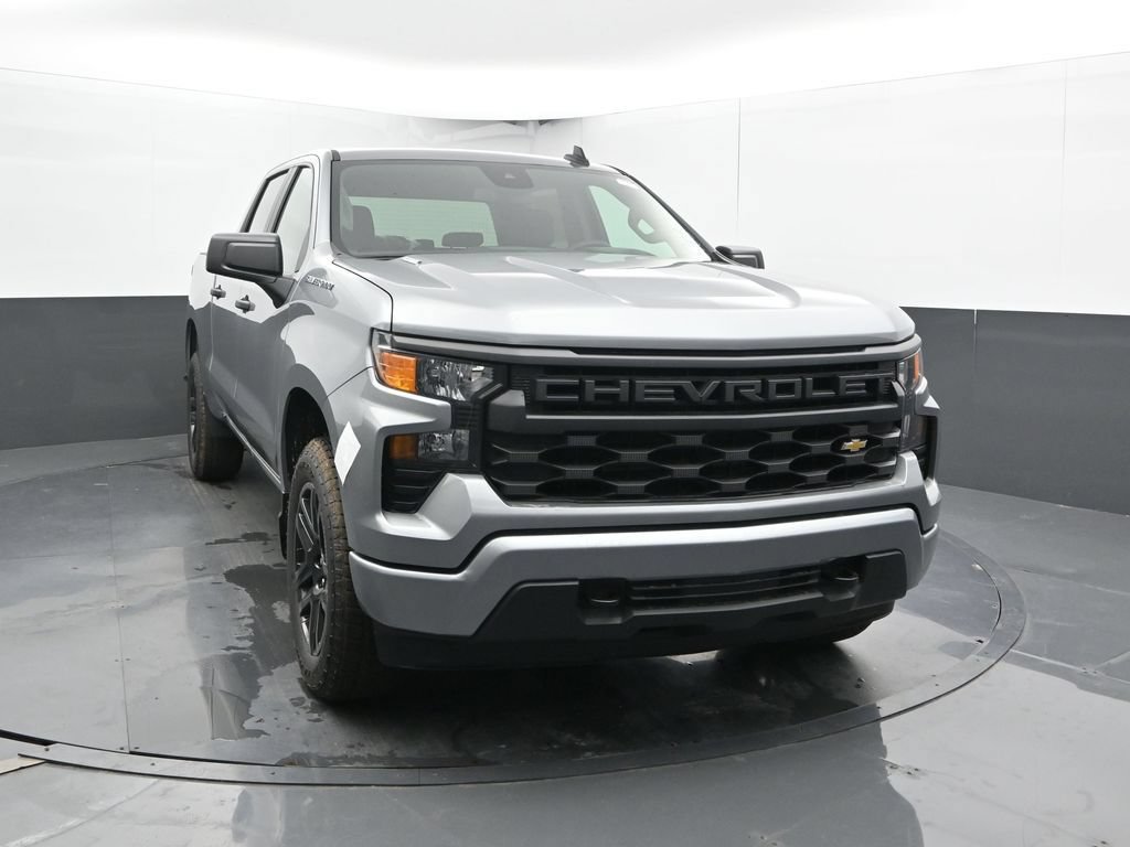 New 2026 Chevrolet Silverado 1500 Custom w/ Turbomax Blackout Package AWD/4WD image 2