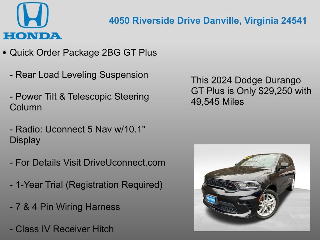 Used 2024 Dodge Durango GT image 32
