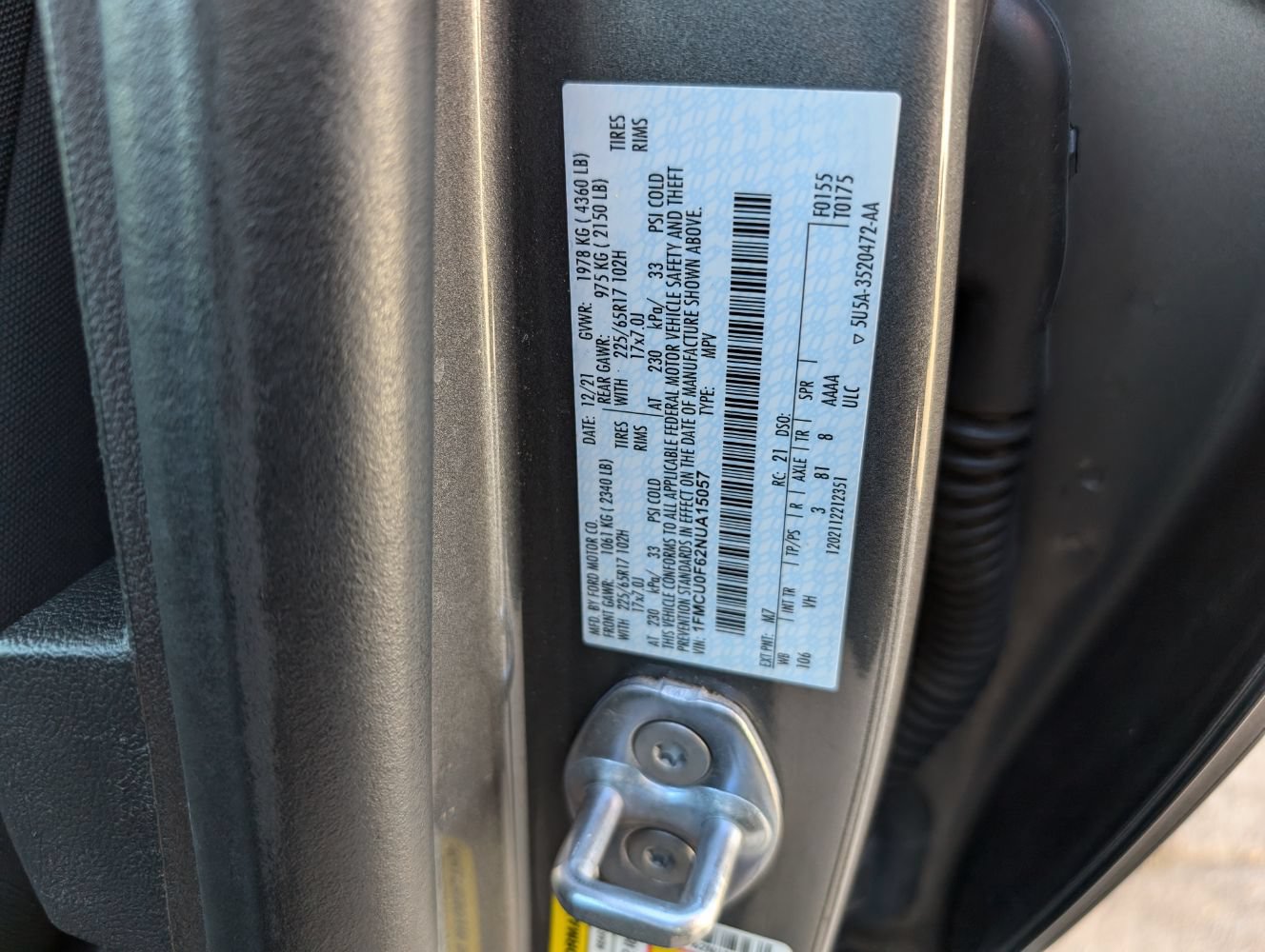 Used 2022 Ford Escape S FWD image 25