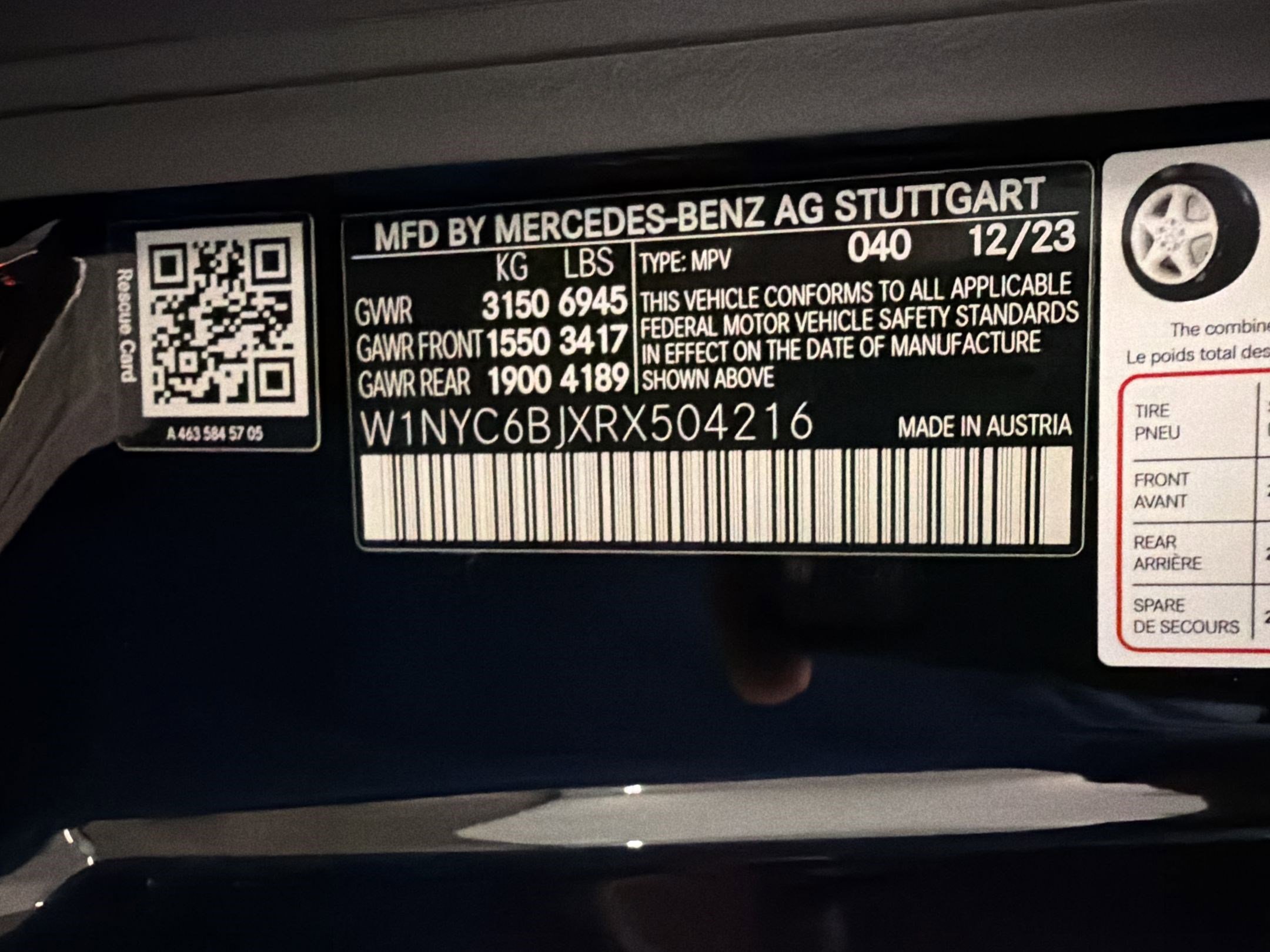 Certified 2024 Mercedes-Benz G 550 image 16