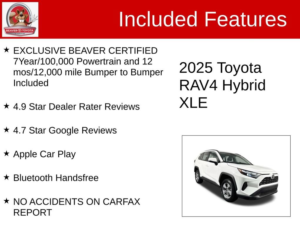 Used 2025 Toyota RAV4 XLE AWD/4WD image 4