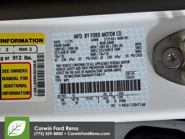 New 2025 Ford Bronco Sport Outer Banks w/ Outer Banks Tech Package+ image 36