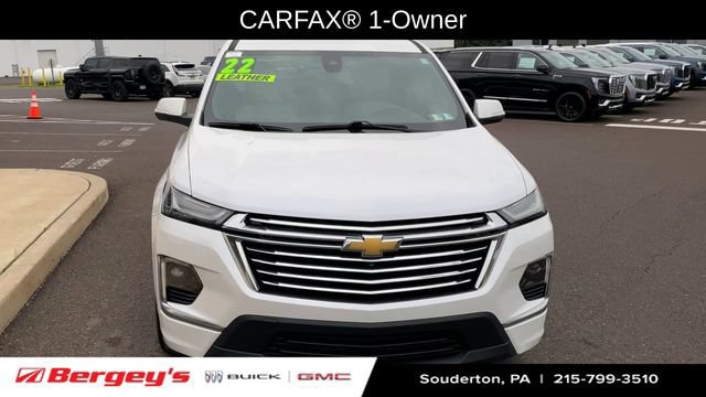 Certified 2022 Chevrolet Traverse Premier w/ LPO, Floor Liner Package AWD/4WD image 3