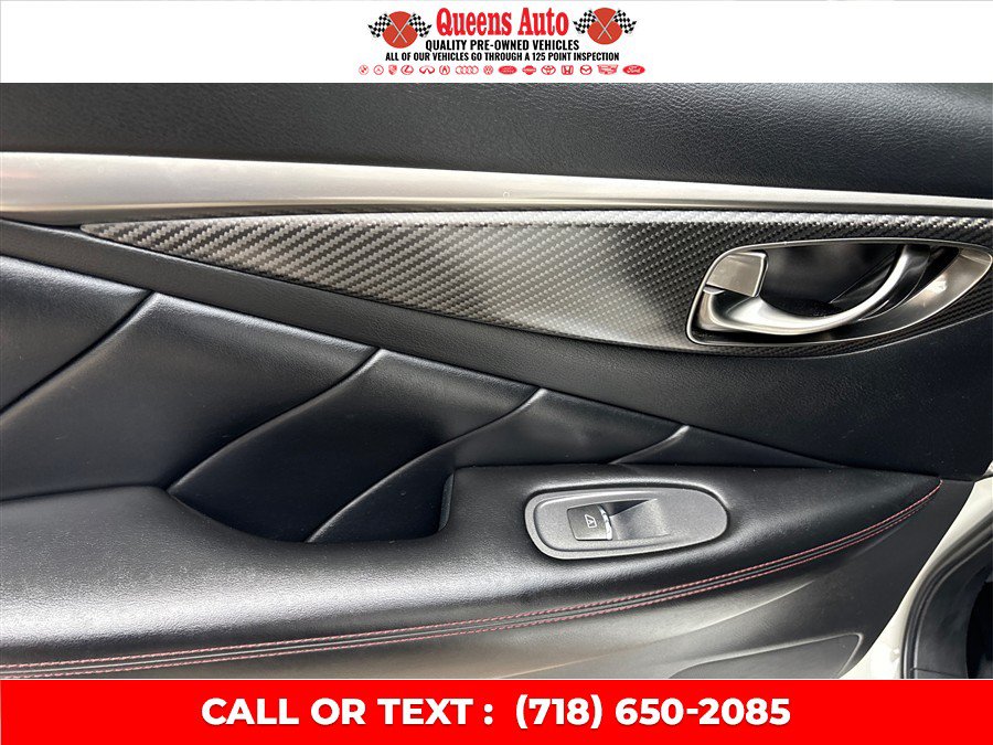 Used 2021 INFINITI Q50 Red Sport 400 w/ Cargo Package RWD image 24