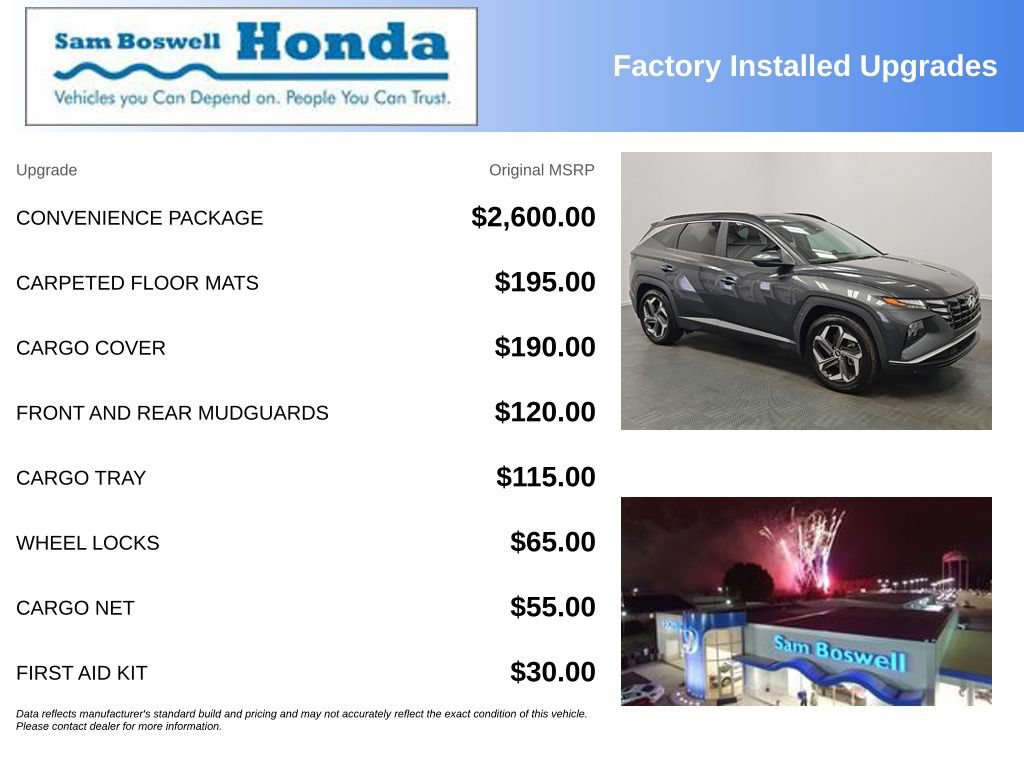 Used 2022 Hyundai Tucson SEL w/ Convenience Package FWD image 4