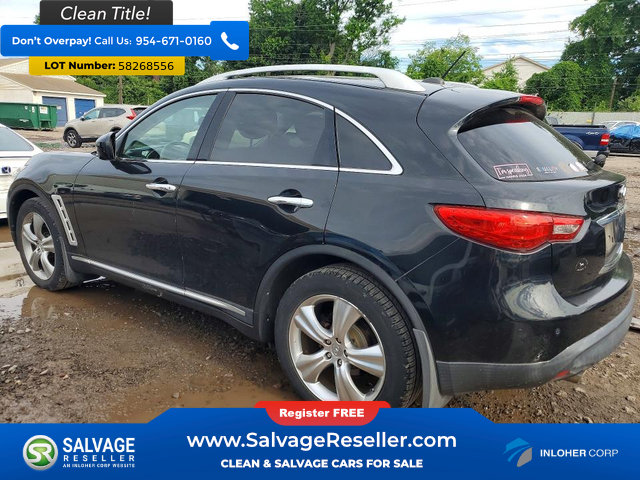 Used 2009 INFINITI FX35 AWD w/ Technology Pkg image 3