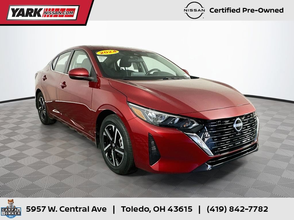 Certified 2024 Nissan Sentra SV w/ All-Weather Package FWD image 1