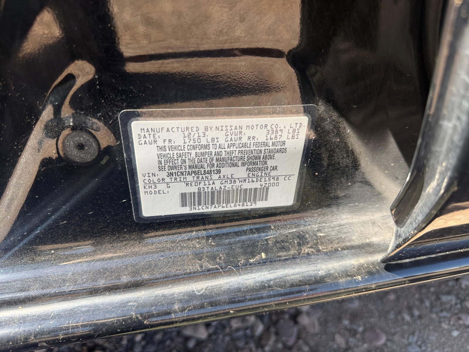 Used 2014 Nissan Versa S Plus image 33