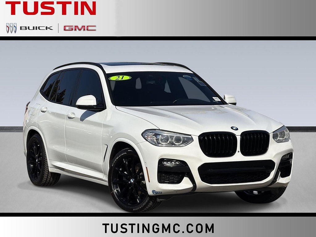 Used 2021 BMW X3 xDrive30e w/ M Sport Package AWD/4WD image 1