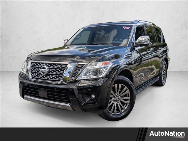 Used 2019 Nissan Armada Platinum w/ Captain's Chairs Package image 1