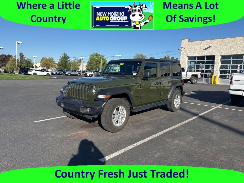 Used 2022 Jeep Wrangler Unlimited Sport AWD/4WD image 1