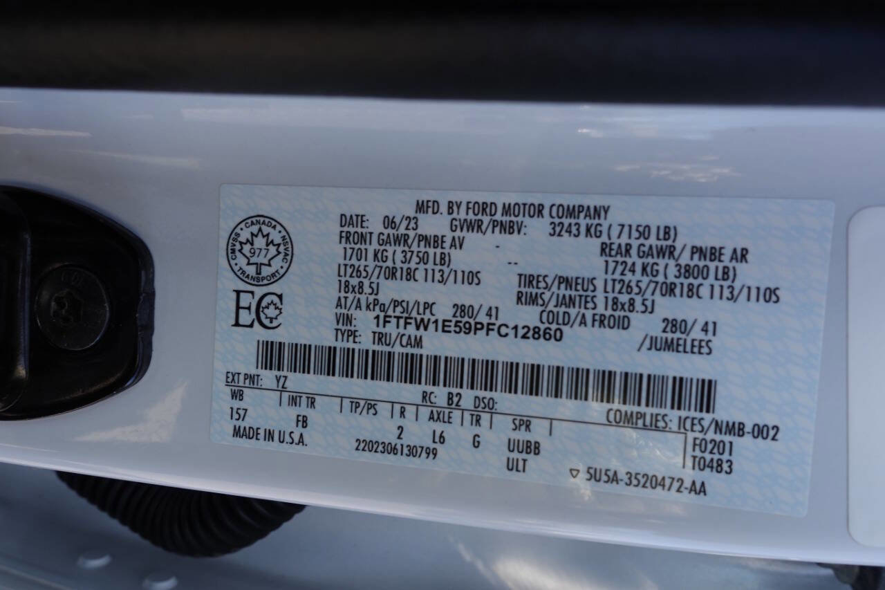 Used 2023 Ford F150 XLT w/ Equipment Group 302A High image 20