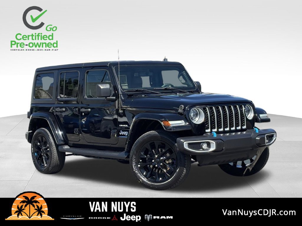 Certified 2023 Jeep Wrangler Unlimited Sahara