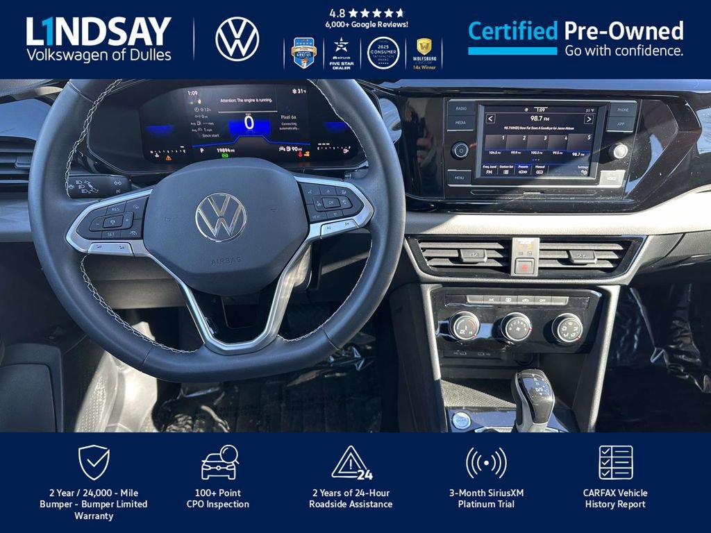 Certified 2023 Volkswagen Taos S w/ IQ Drive S Package image 10