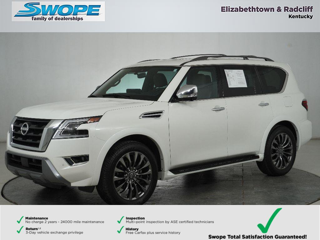 Used 2024 Nissan Armada Platinum w/ Captain's Chairs Package image 8