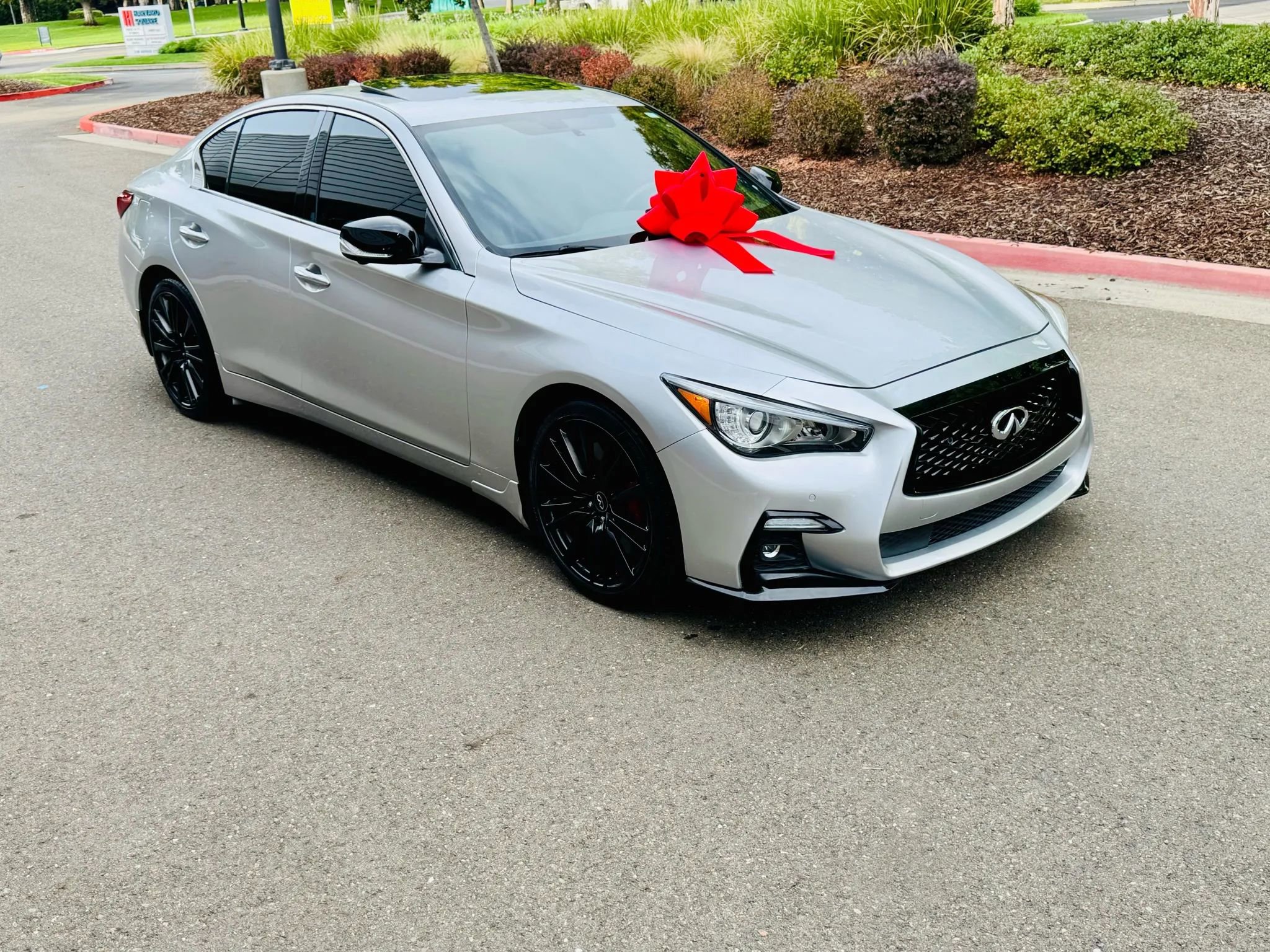 Used 2019 INFINITI Q50 Red Sport 400 RWD image 14