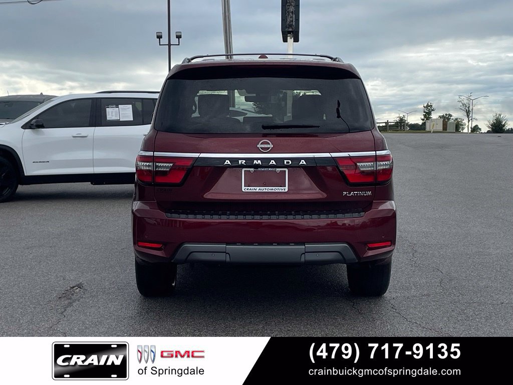 Used 2023 Nissan Armada Platinum w/ Captain's Chairs Package AWD/4WD image 6